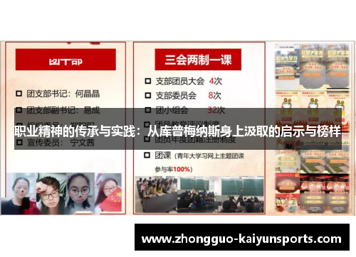 职业精神的传承与实践:从库普梅纳斯身上汲取的启示与榜样 职业精神的传承与实践:从库普梅纳斯身上汲取的启示与榜样